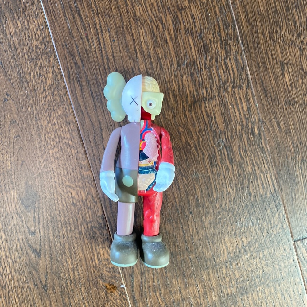Exclusive kaws collectors item sculpture in beautiful rare colors must have